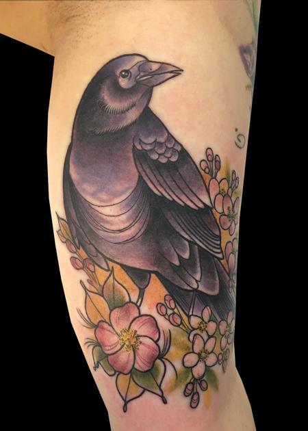 Monica Painter--Magical Unicorn - Black Bird